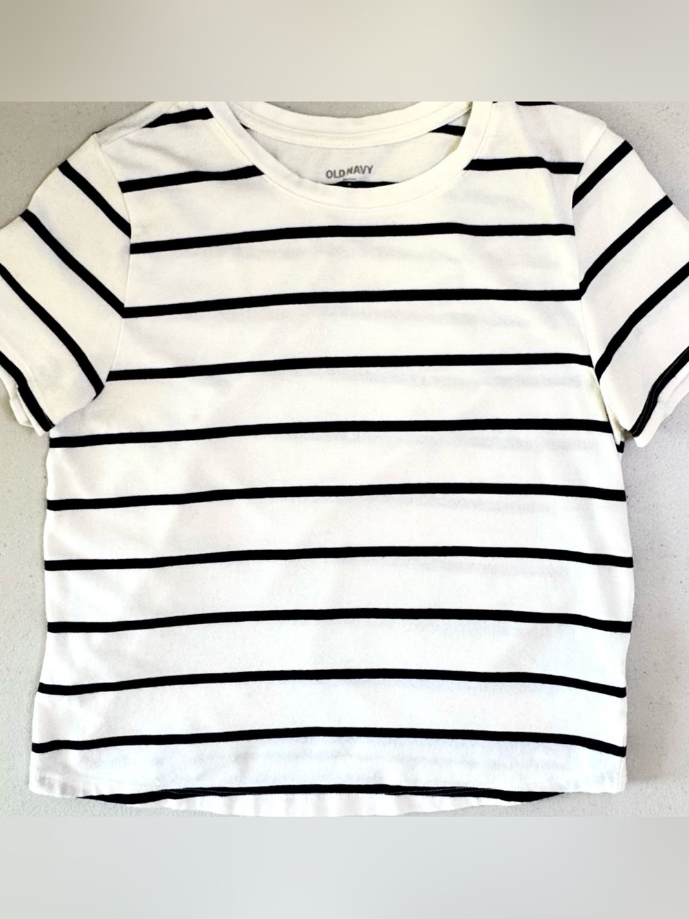 Old Navy Bestee Tee Bundle 3 Pack Red Olive Green Navy Stripe Tops Size Medium - Picture 8 of 10